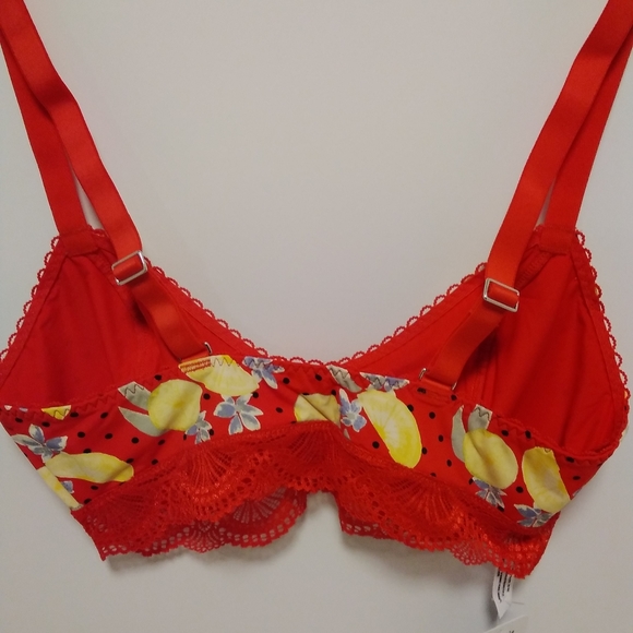 Free People mari printed bralette S L - Picture 3 of 4